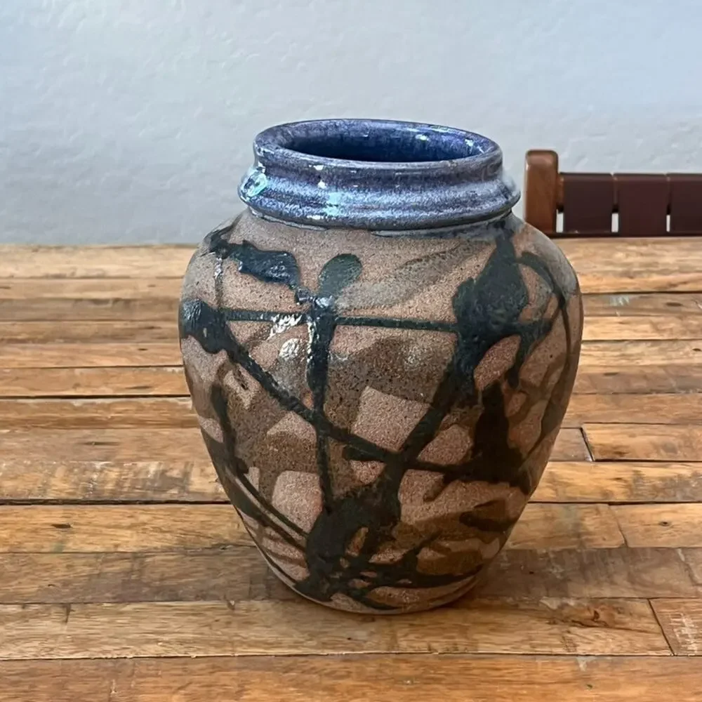 Studio Art Pottery Vase 8